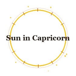 Sun in Capricorn